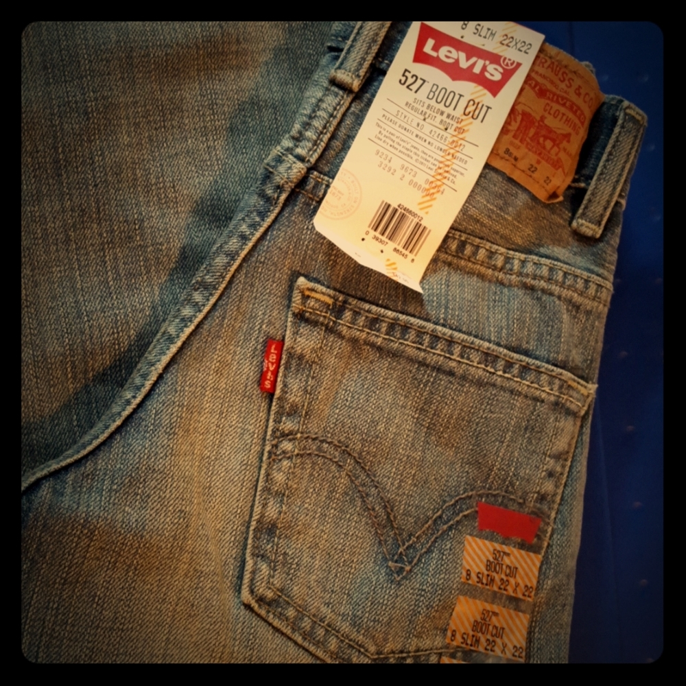 Jeans size 8 boys slim by Levi